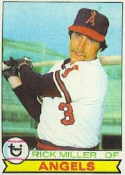 1979 Topps Baseball Cards      654     Rick Miller